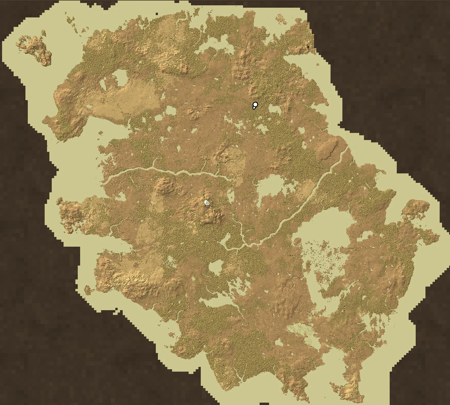 The map